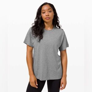 lululemon athletica Grey Boyfriend Tee